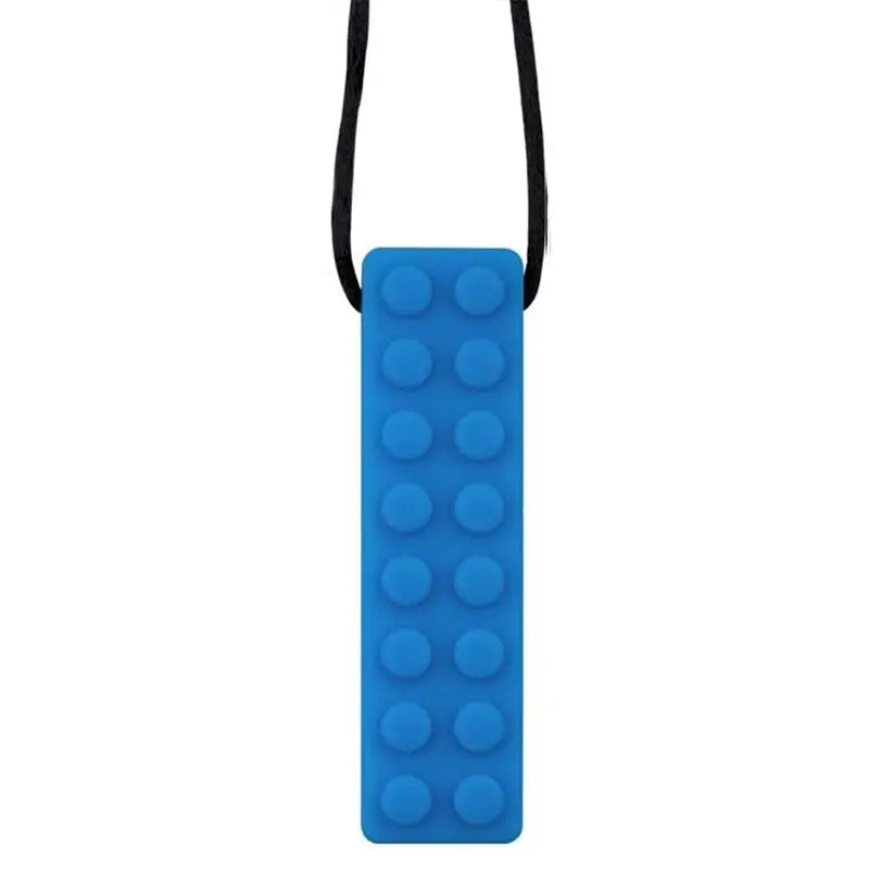 2 Pack Sensory Chewable Necklace-Lego