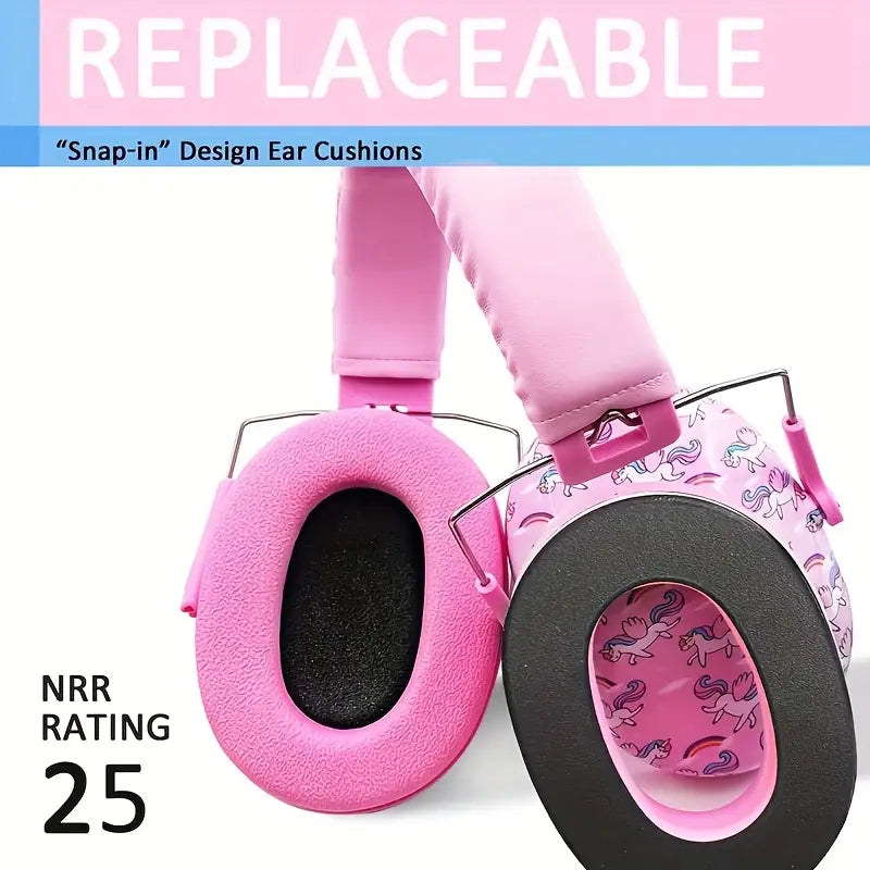 SoundSnugs™ Unicorn Edition: Noise Reduction Headphones * with special carrying pouch.