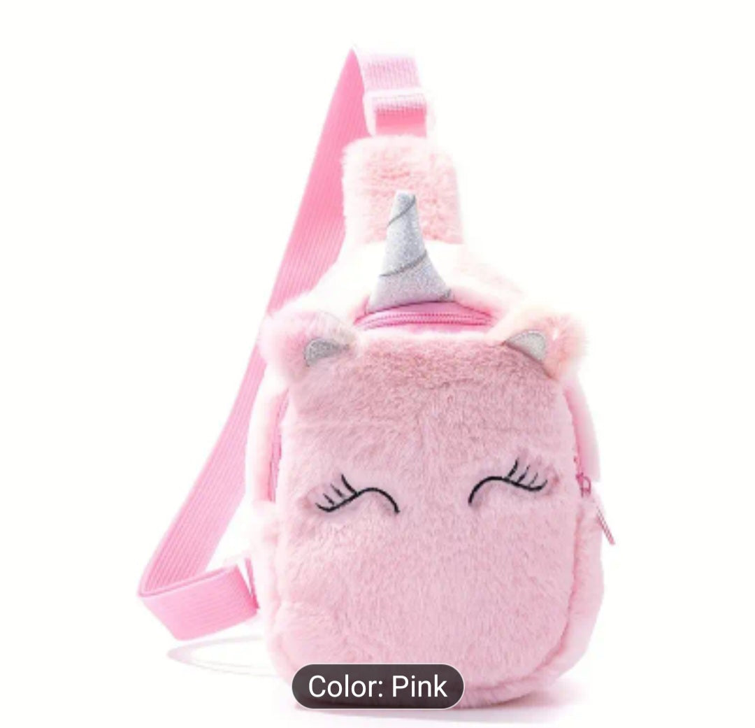 š¦ CalmiCorn⢠Sensory-Friendly Fuzzy Chest Bag