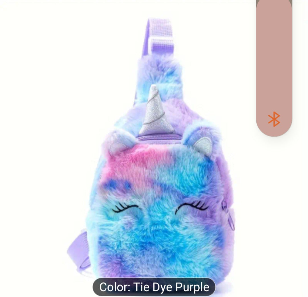 š¦ CalmiCorn⢠Sensory-Friendly Fuzzy Chest Bag