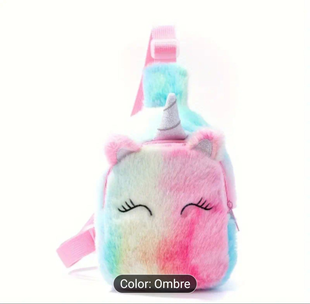 š¦ CalmiCorn⢠Sensory-Friendly Fuzzy Chest Bag