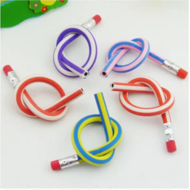5 Pcs Creative Bendable Pencils