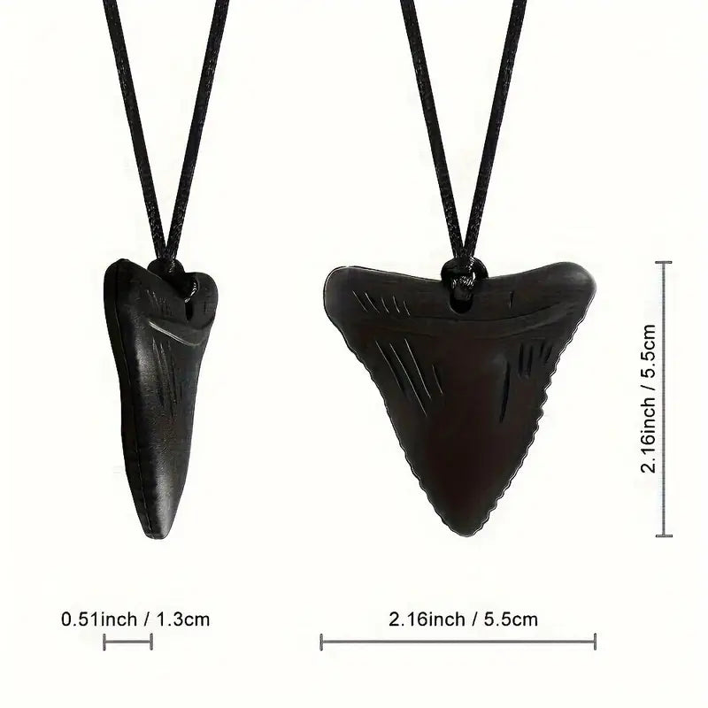 Shark Tooth Sensory Chewable Necklace