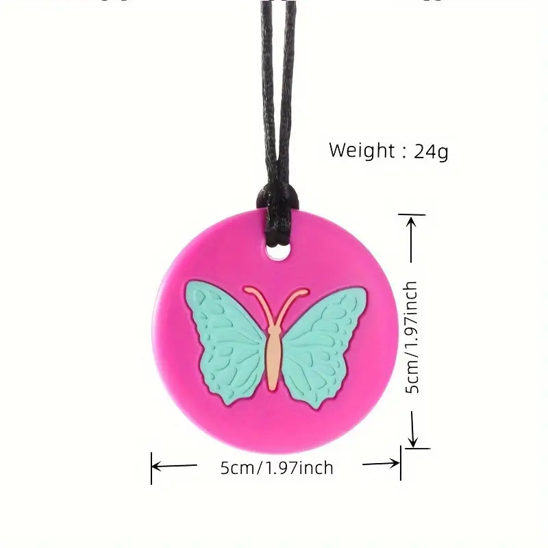 Butterfly Sensory Chewable Necklace