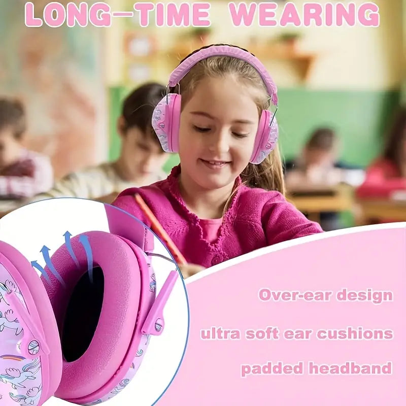 SoundSnugs™ Unicorn Edition: Noise Reduction Headphones * with special carrying pouch.