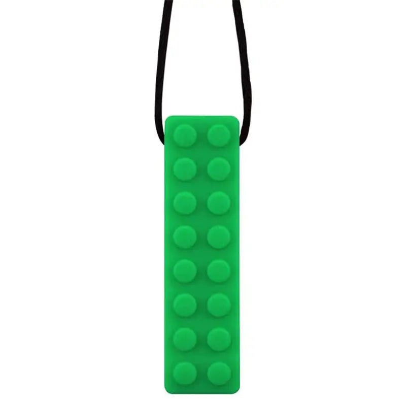 2 Pack Sensory Chewable Necklace-Lego