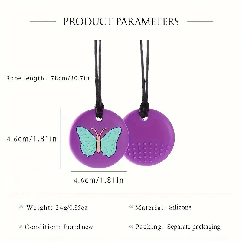 Butterfly Sensory Chewable Necklace