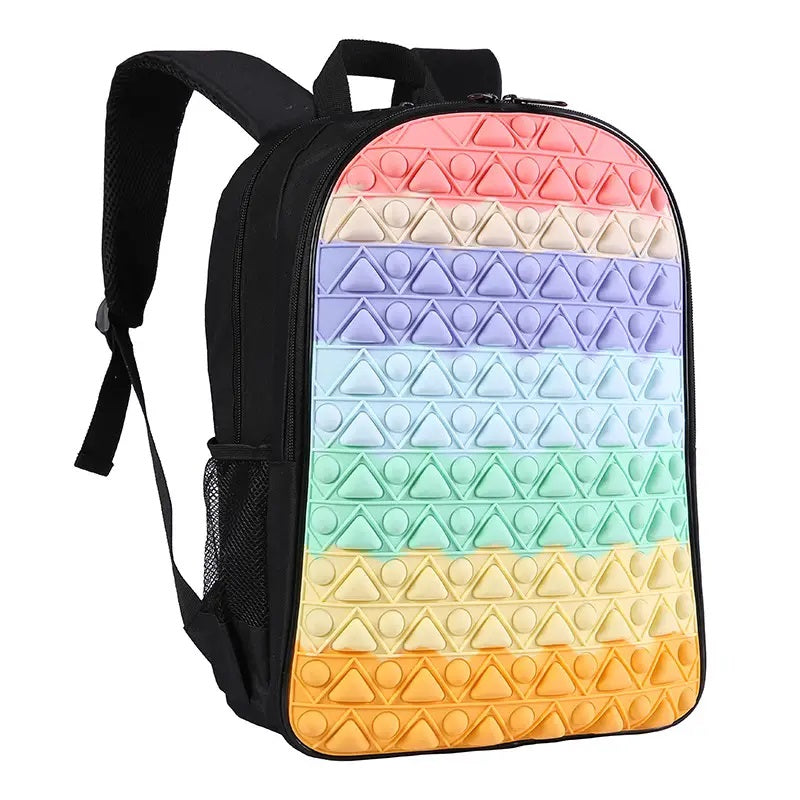 Rainbow Sensory Fidget Backpack