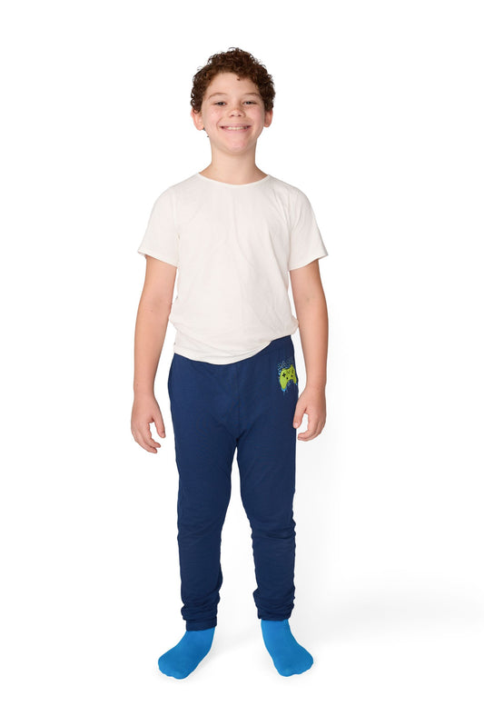 The Everyday Sensory Friendly Jogger: Navy with Gamer Design