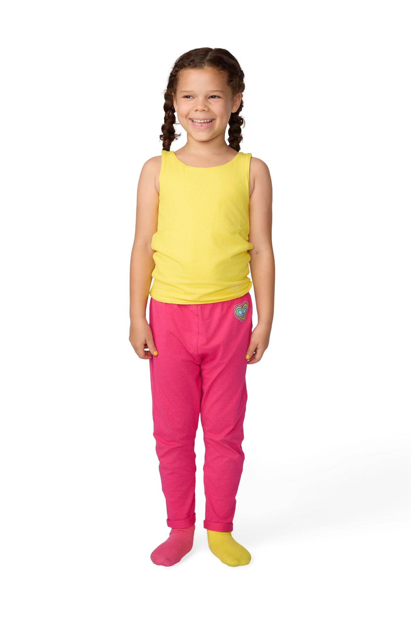 The Sensory Compression Comfort Reversible Tank - Blue/White