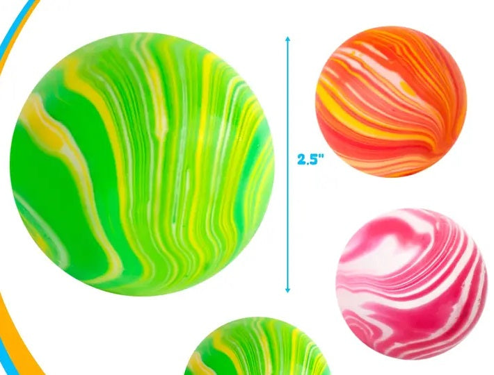 Squish-n-Whirl™ Marble Stress Ball – 2.5" Fidget Toy | Stretchy, Squeezy Fun for Kids & Adults