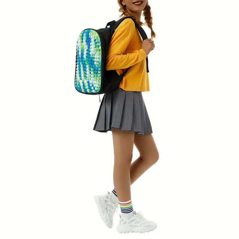 🎒 PopFocus™ Sensory Backpack – Pop-It Bag for Calm & Focus