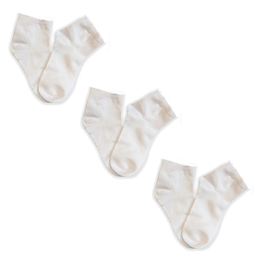 SmoothToe™ Essentials Ankle – Seamless Toe  Sensory-Friendly Socks 3-Pack