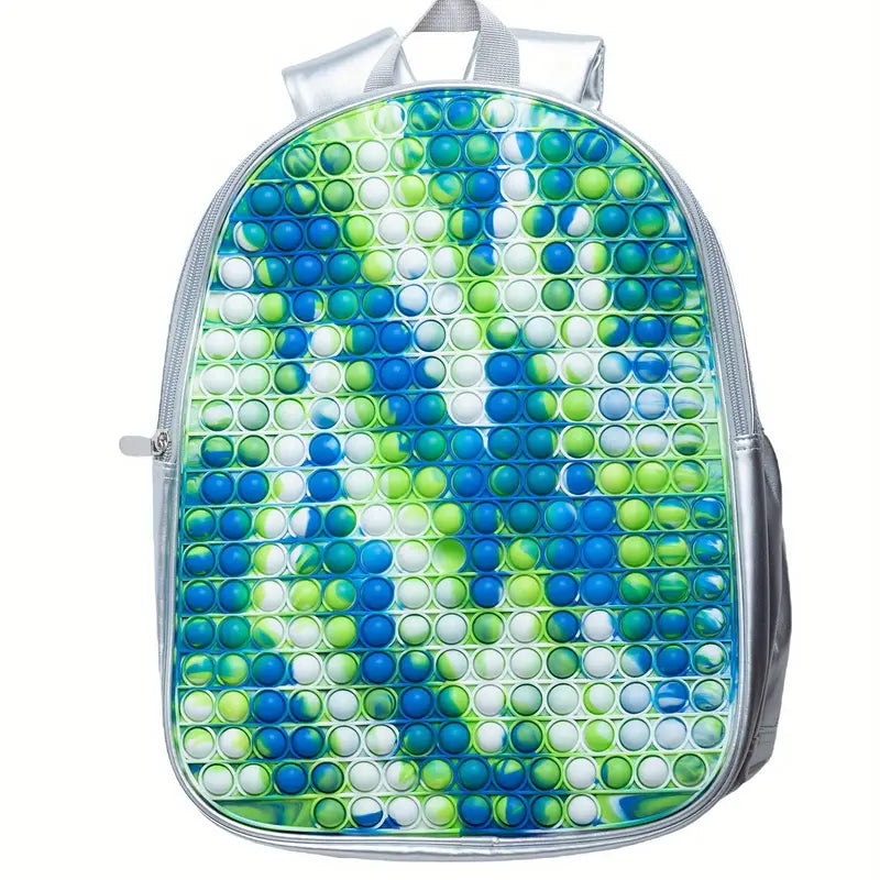 🎒 PopFocus™ Sensory Backpack – Pop-It Bag for Calm & Focus