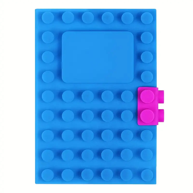BrickBlox™ Mini Building Block Notebooks – Spiral Notepads in Assorted Brick Styles | Sensory-Friendly Fidget Stationery for Focus & Fun