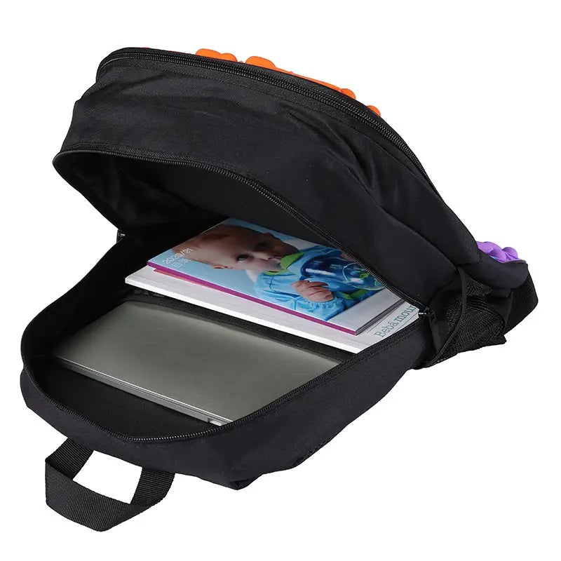 Rainbow Sensory Fidget Backpack