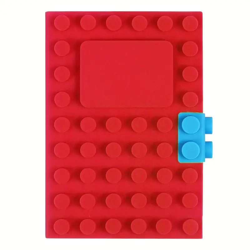 BrickBlox™ Mini Building Block Notebooks – Spiral Notepads in Assorted Brick Styles | Sensory-Friendly Fidget Stationery for Focus & Fun