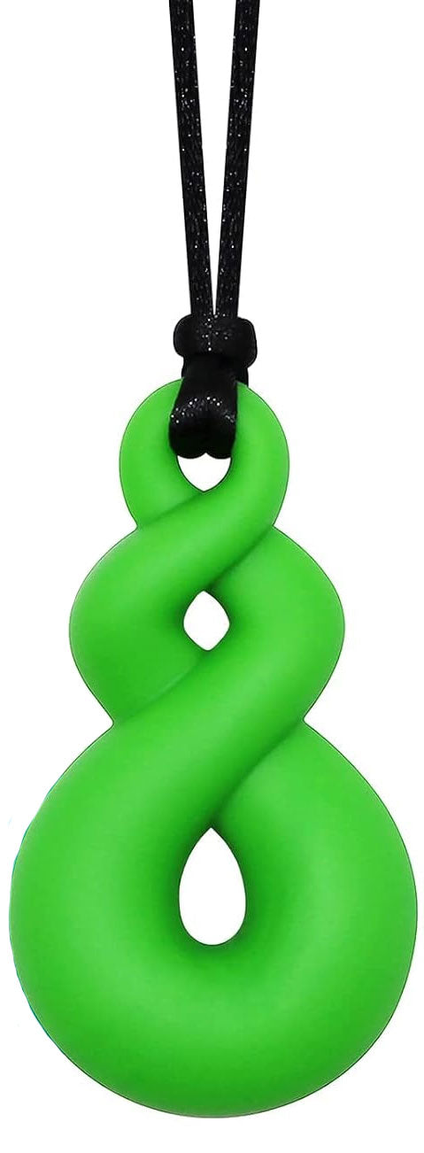 The Everday Sensory Friendly Green Tee w Chewy Necklace Bundle