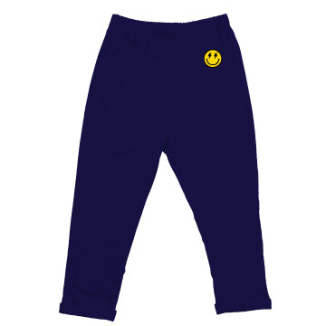 The Everyday Sensory Friendly Jogger: Navy with Smiley Design