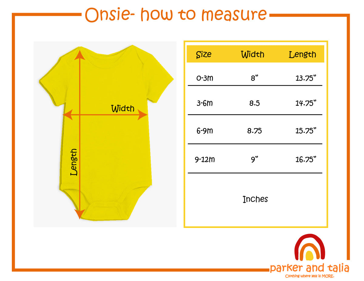 The Everyday Graphic Baby Onesie: Lightening Smiley