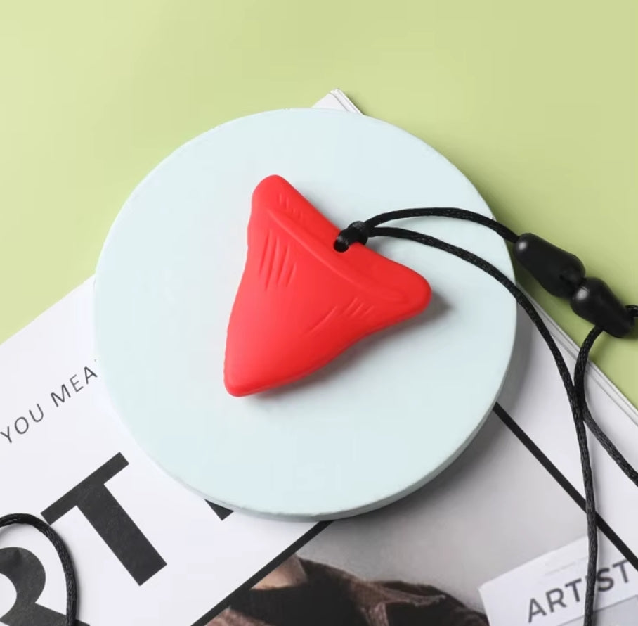 Shark Tooth Sensory Chewable Necklace