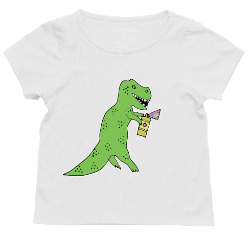 The Everyday Graphic Tee: Graffiti Dino