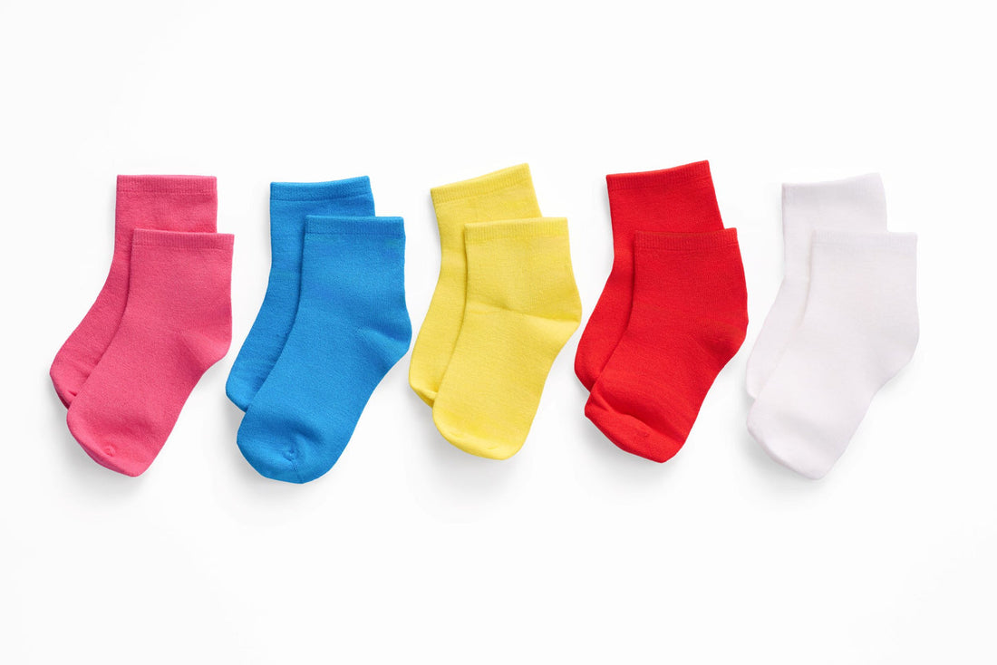 Parker & Talia SmoothToe sensory-friendly socks with a flat hand-linked seam