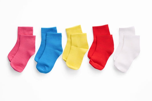 Parker & Talia SmoothToe sensory-friendly socks with a flat hand-linked seam