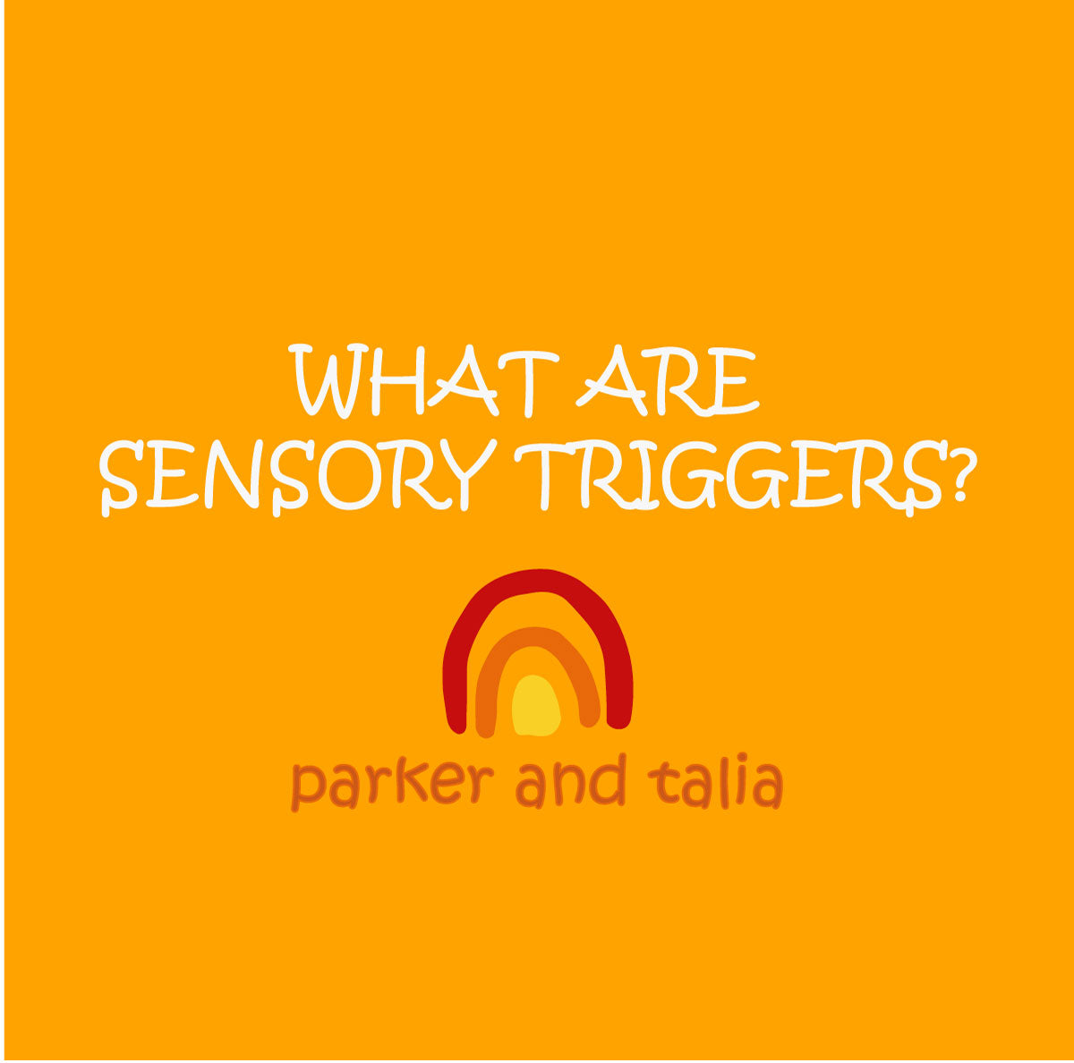 Trigger Visual Identifying Sensory Triggers Social Story - Educational Resources ...