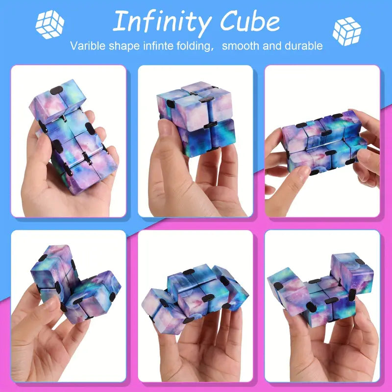 OrbitCube™ – Galaxy Astronaut Infinity Fidget Toy (Available in 5 Out-of-This-World Styles)