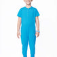Ultimate Comfort Playsuit w Chewy Sensory Bracelet- BLUE
