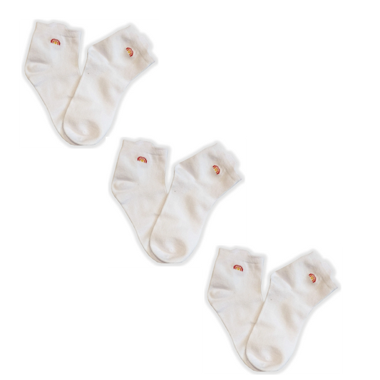 3-PACK SEAMLESS TOE SOCKS/ Great for kids with Sensory Sensitivities