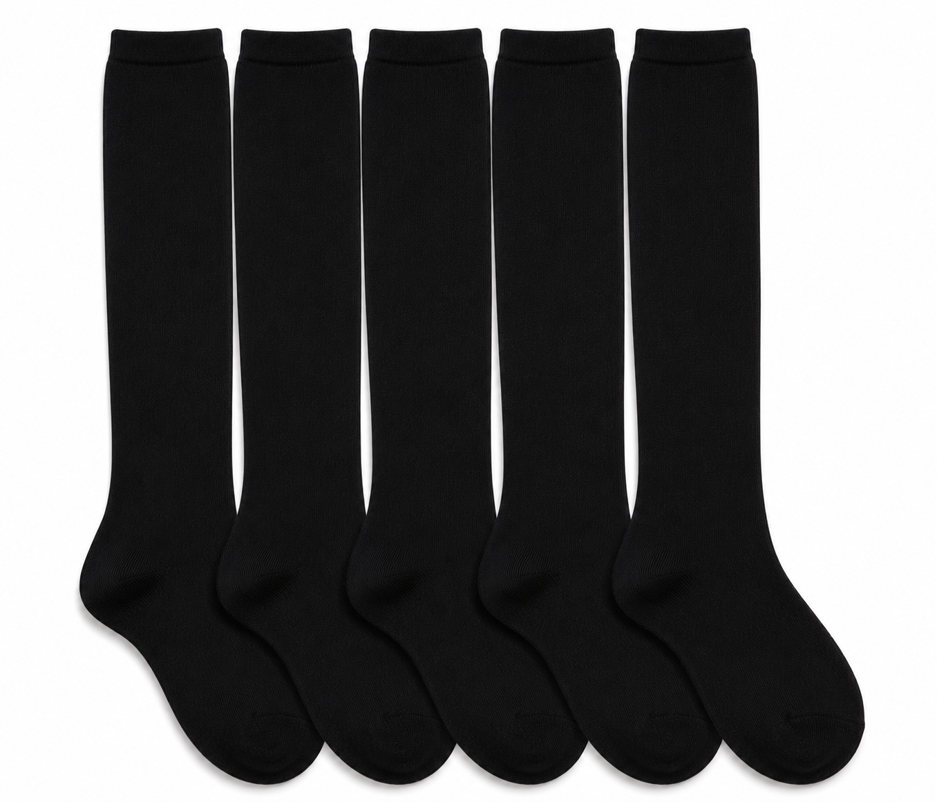 5-Pack Knee High SmoothToe™ Socks