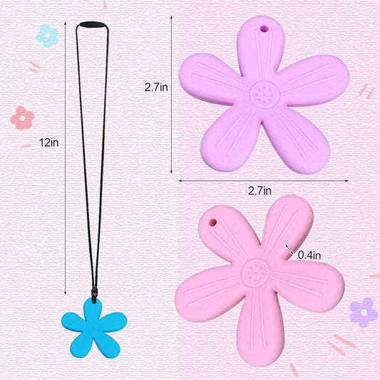 Retro Bloom Chew Necklace – Chew, Soothe & Shine!