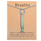 CalmFlow™ Titanium Breathing Necklace – Breathe In, Stress Out