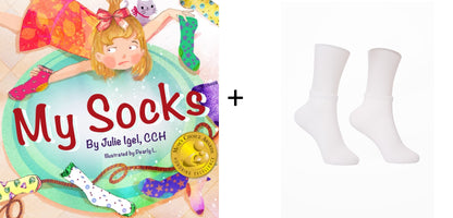Happy Feet Kit: “My Socks” Book + Sensory-Friendly Socks
