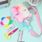 🦄 CalmiCorn™ Sensory-Friendly Fuzzy Chest Bag