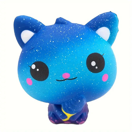Meowgical Galaxy Squish™ – The Chillest Cat in the Cosmos