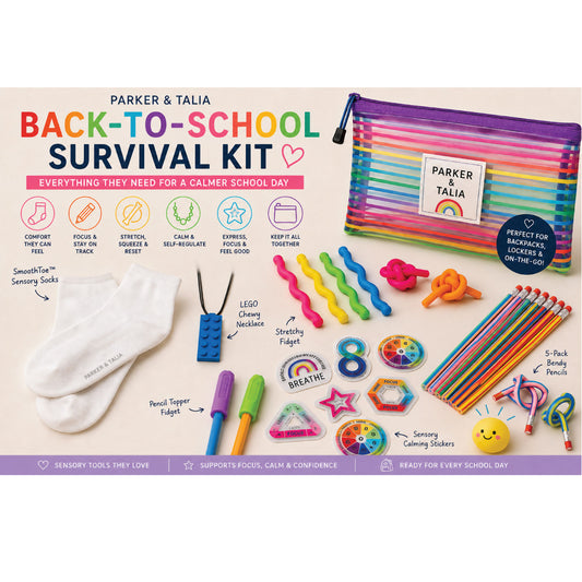 🎒 Parker & Talia Back-to-School Sensory Kit