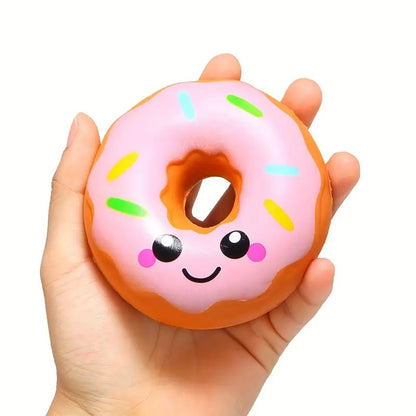 Scented Donut Squishy Toy – Slow Rising Stress Relief Fidget | Cute 3.94-Inch Squeeze Toy for Kids
