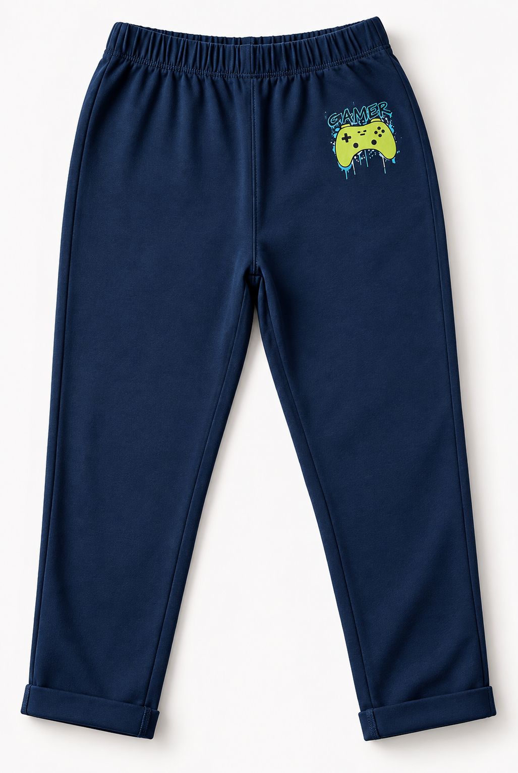 The Everyday Sensory Friendly Jogger: Navy with Gamer Design