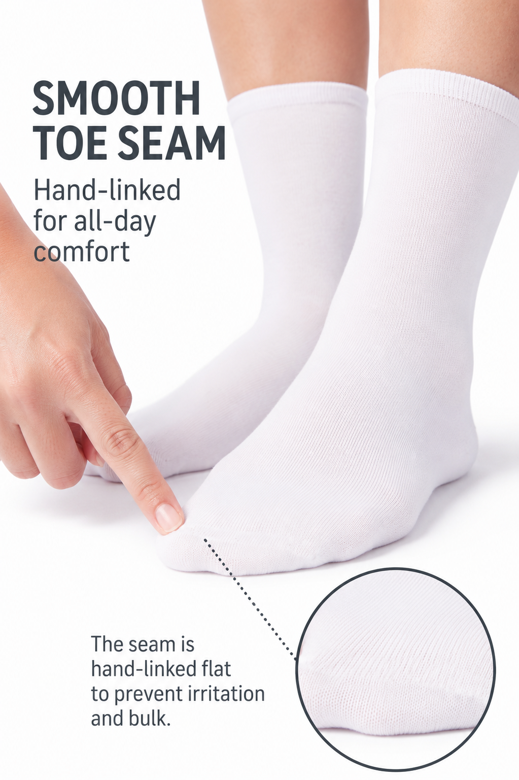 Knee High SmoothToe™ Single Pair