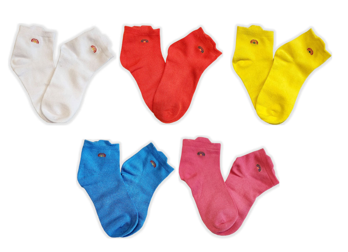 5-PACK SEAMLESS TOE SOCKS/ Great for kids with Sensory Sensitivities