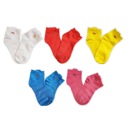 5 Pack Seamless Toe Socks great for kids with Sensory Sensitivities