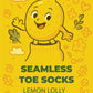 SmoothToe™ Ankle Fruit Feelings Collection –Seamless Toe Sensory-Friendly Socks *Single Pair / Build Your Bundle