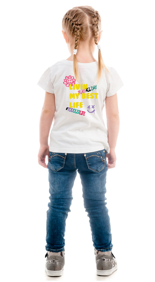 The Everyday Graphic Tee: #TODDLERLIFE