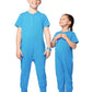Ultimate Comfort Playsuit w Chewy Sensory Bracelet- BLUE